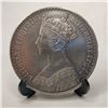 Image 1 : 1847 Victoria Gothic Undecimo Silver Crown EF/GEF