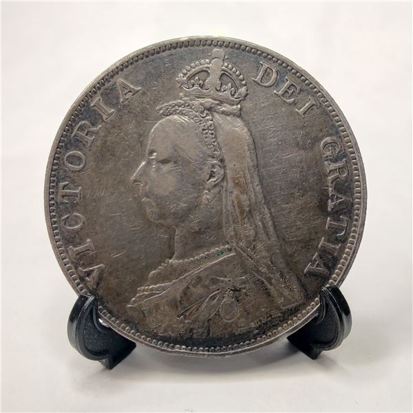 1889 Victoria Old/Veiled Head Crown GVF