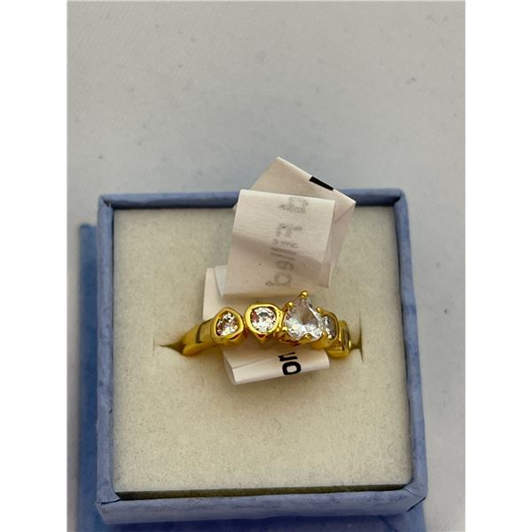 18kt gold filled ladies ring