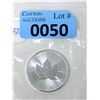 Image 1 : 1 Oz. .9999 Silver 2022 Canadian Maple Leaf Coin