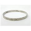 Image 2 : Sterling Silver Bangle & 7" Rope Chain Bracelet