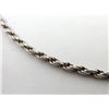 Image 3 : Sterling Silver Bangle & 7" Rope Chain Bracelet