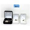 Image 1 : 4 Piece Lot of Sterling Silver Jewelry