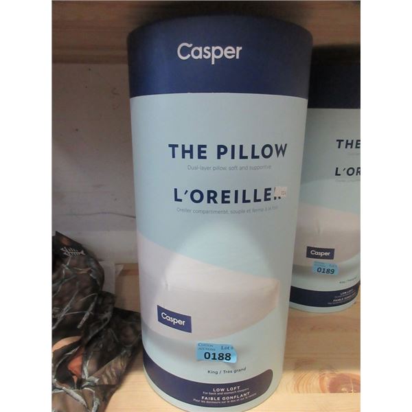 Casper King Size Low Loft  The Pillow 