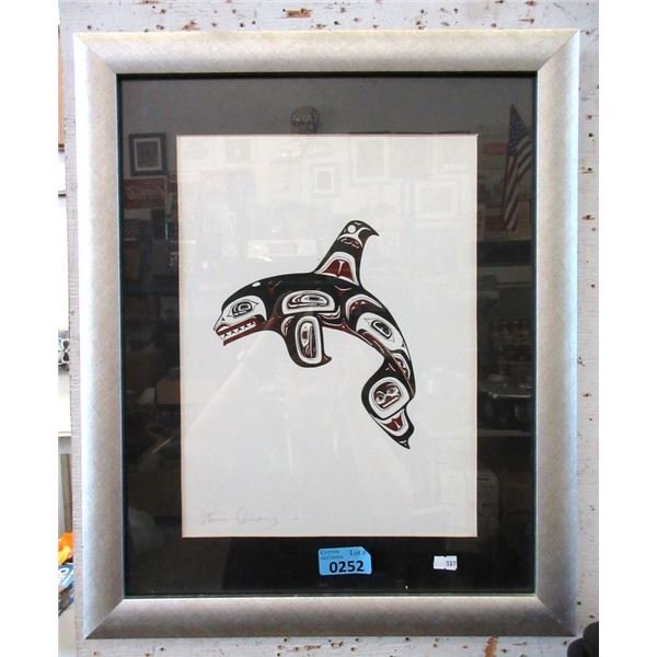 Thomas George Framed Print - Killer Whale