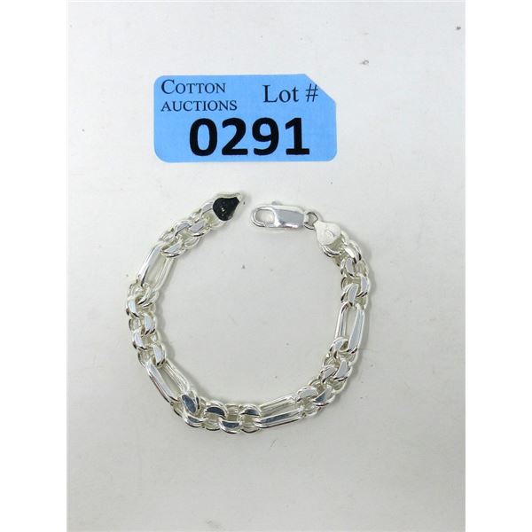 New 11 Gram Italian Sterling Silver Bracelet