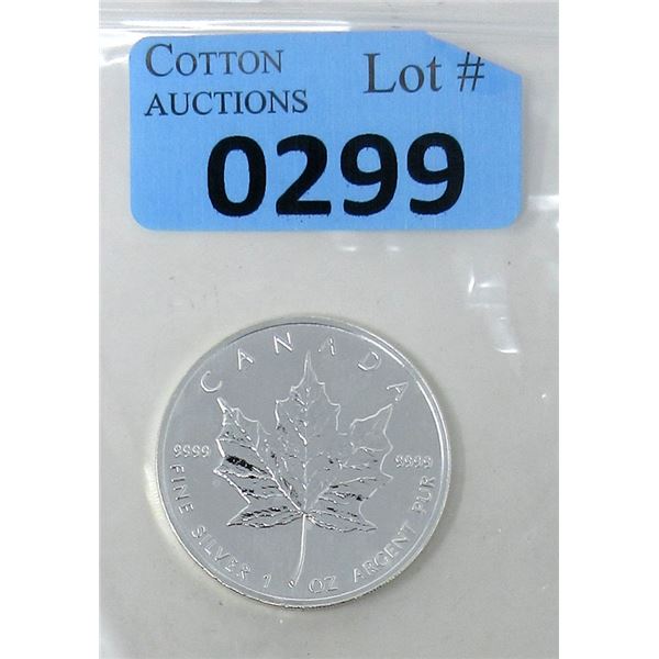 1 Oz. 2006 Canadian .9999 Silver Maple Leaf Coin