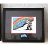 Image 1 : Richard Shorty Framed Print - Rainbow Grizzly