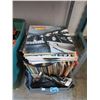 Image 1 : Bin of 30+ Vintage LP Records - Assorted Genres