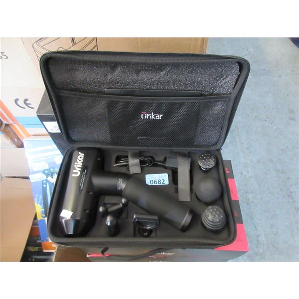 New Urikar Massage Gun with Case and Box