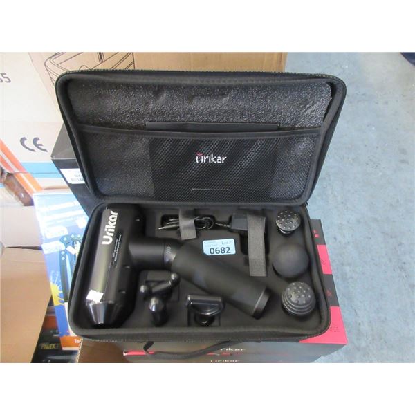 New Urikar Massage Gun with Case and Box