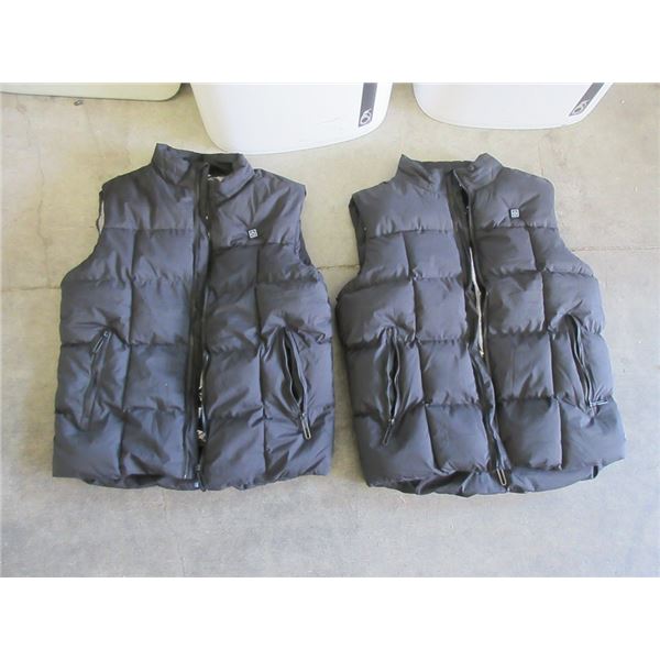 2 New Heated Vests with Batteries