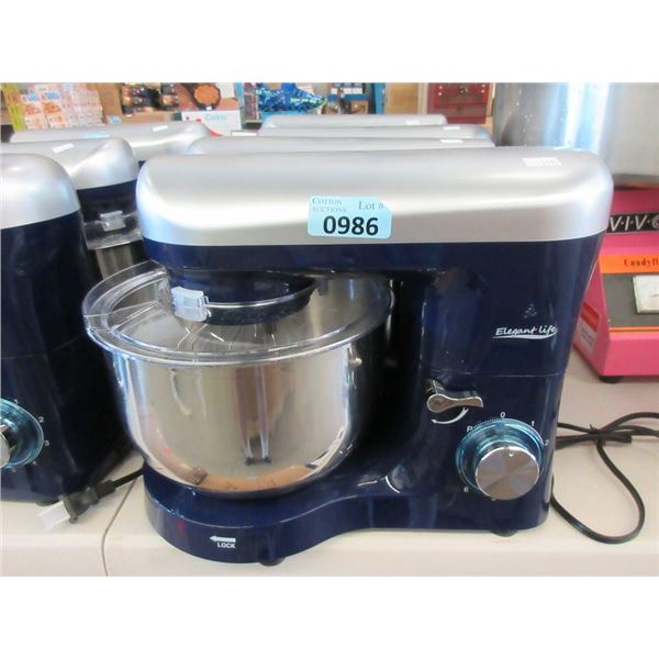 Elite Life Stand Mixer w /Whisk & Dough Hook