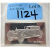 Image 1 : 2.08 Oz. Franklin Mint Sterling Silver Car Bar