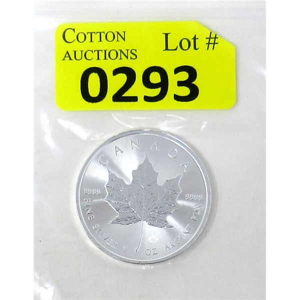 1 Oz. 2022 Canada .9999 Silver Maple Leaf Coin