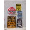 Image 1 : 6 Assorted Metal Novelty Signs