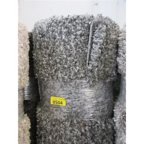 5' x 7' Grey Shag Area Carpet