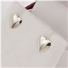 Image 2 : Sterling Silver Heart Earrings