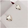 Image 3 : Sterling Silver Heart Earrings