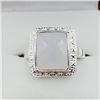 Image 5 : Sterling Silver Natural Chalcedony Ring