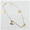 Image 3 : Yellow Gold Charm "BFF" Bracelet