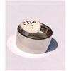 Image 1 : 10mm Wide Solid Band Ring
