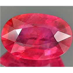 6.04ct. Fabulous Natural Red Pink Ruby Mozambique Gem VS RETAIL $5500 (GEM-3597)