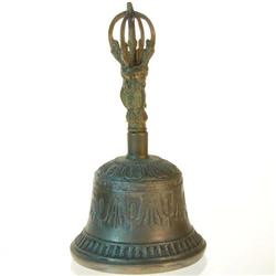 Tibet Brass and Bronze Temple Bell (ANT-130)