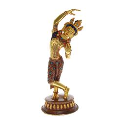 Heavy 24k Gilded Dancing Tibet Shiva (ANT-432)