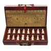 Image 3 : Chinese Chess Set in Leather Covered Box  (CLB-389)