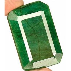 126ct Huge collector's Natural S. American Emerald  RETAIL $10500 (GEM-4114)
