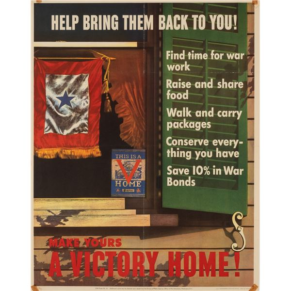 A VICTORY HOME POSTER