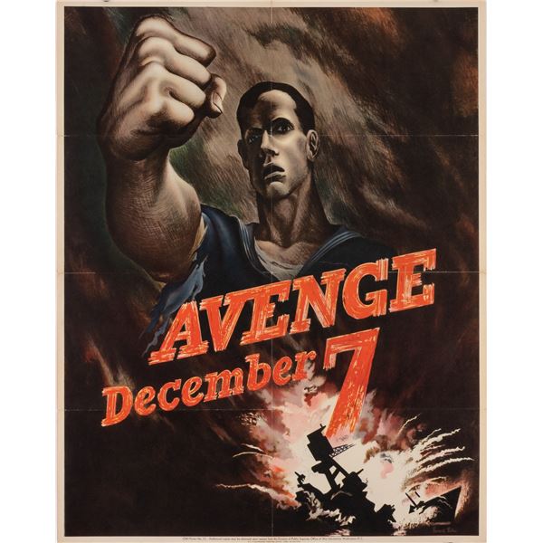 AVENGE DECEMBER 7TH POSTER