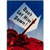 Image 1 : DONT LET HIM DOWN LESTER BEALL POSTER