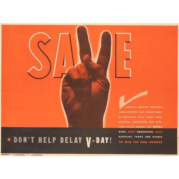 DON'T DELAY V-DAY SAVE POSTERS (2)