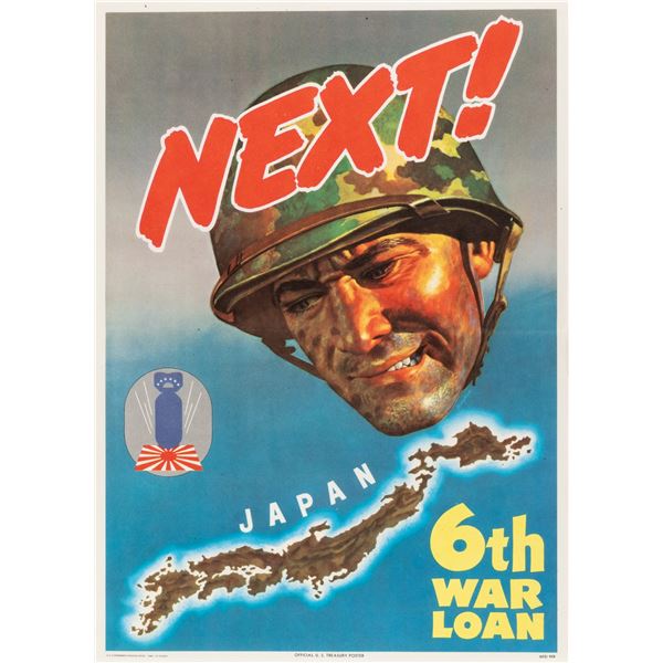 NEXT! JAPAN - 6TH WAR LOAN POSTER
