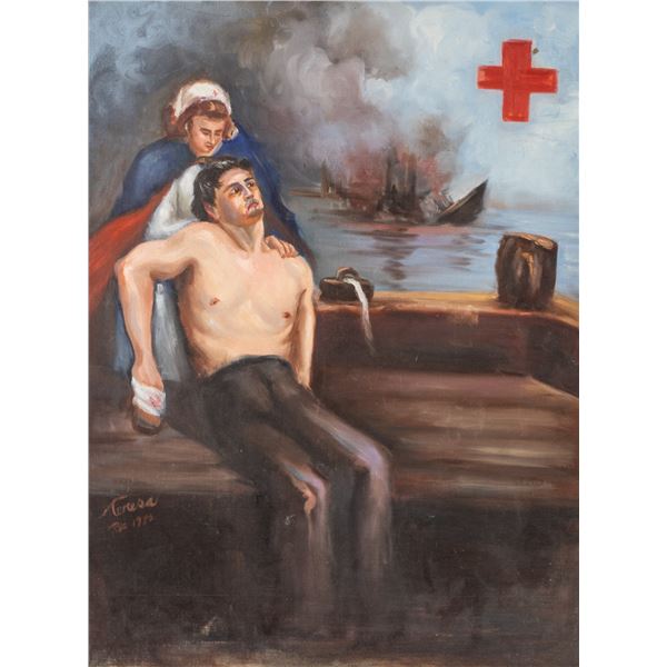 WWII PEARL HARBOR PAINTING