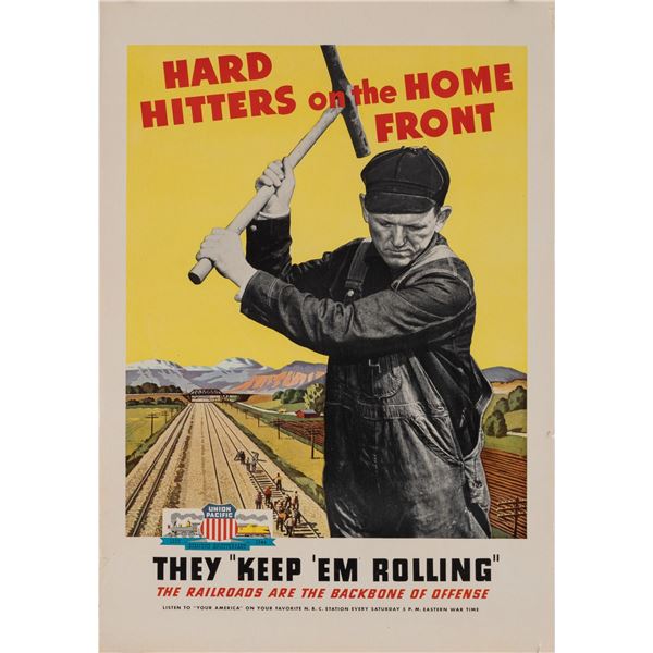 UNION PACIFIC RAILROAD POSTER