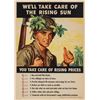 Image 1 : WE'LL TAKE CARE OF THE RISING SUN POSTER