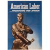 Image 1 : WWII AMERICAN LABOR POSTER