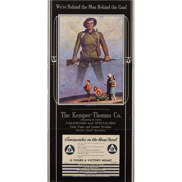 WWII CIVILIAN DEFENSE POSTER