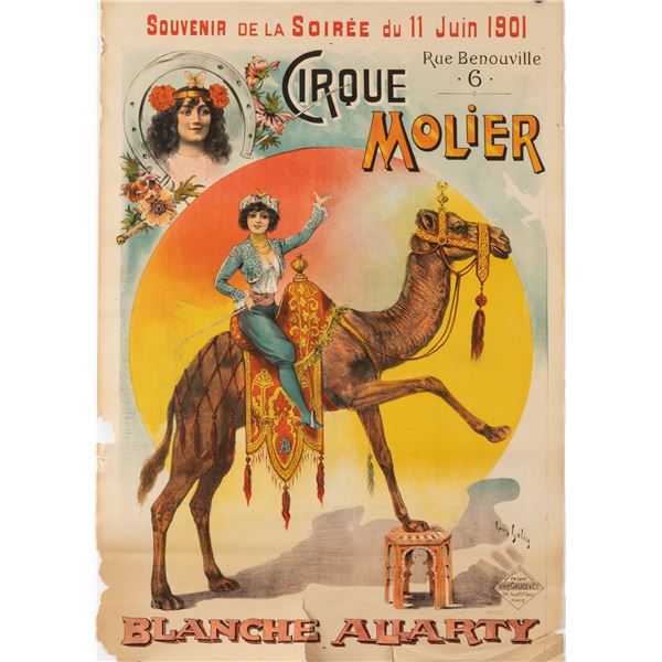 BLANCHE ALLARTY CIRQUE MOLIER BY LOUIS GALICE