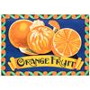 Image 1 : ORANGE FRUIT POSTER