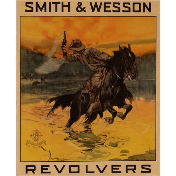 SMITH AND WESSON REVOLVERS POSTER
