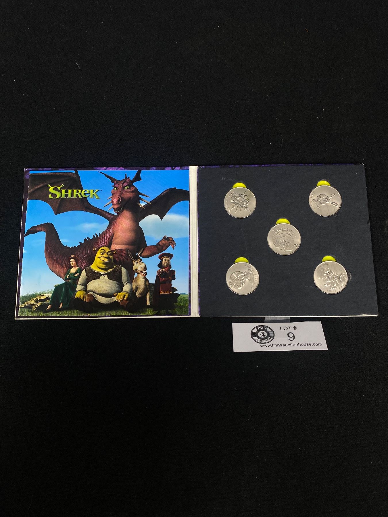 Shrek Coin Set Shrek Coin/Token Set in Original Holder