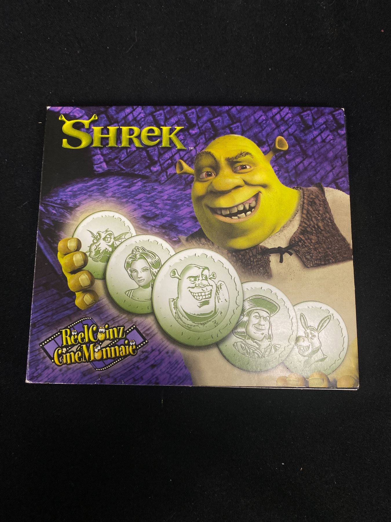Shrek Coin Set Shrek Coin/Token Set in Original Holder