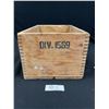 Image 2 : 14x9.5x7 Vintage Licensed CIL Empty Wooden Box