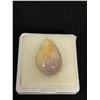 Image 2 : Ametrine (Amethyst & Citrine) 8.685 ct. 17.89 x 12.16 x 5.85 mm. Pear Cabochon- VS - Brazil Untreate