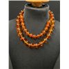 Image 2 : A Vintage Amber Jewelry Lot of Necklace and Earrings
