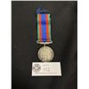 Image 2 : WW11 1939-1945 Canada Voluntary Service Silver Medal w/ Ribbon, Original Patina